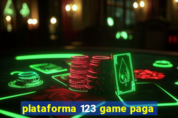 plataforma 123 game paga